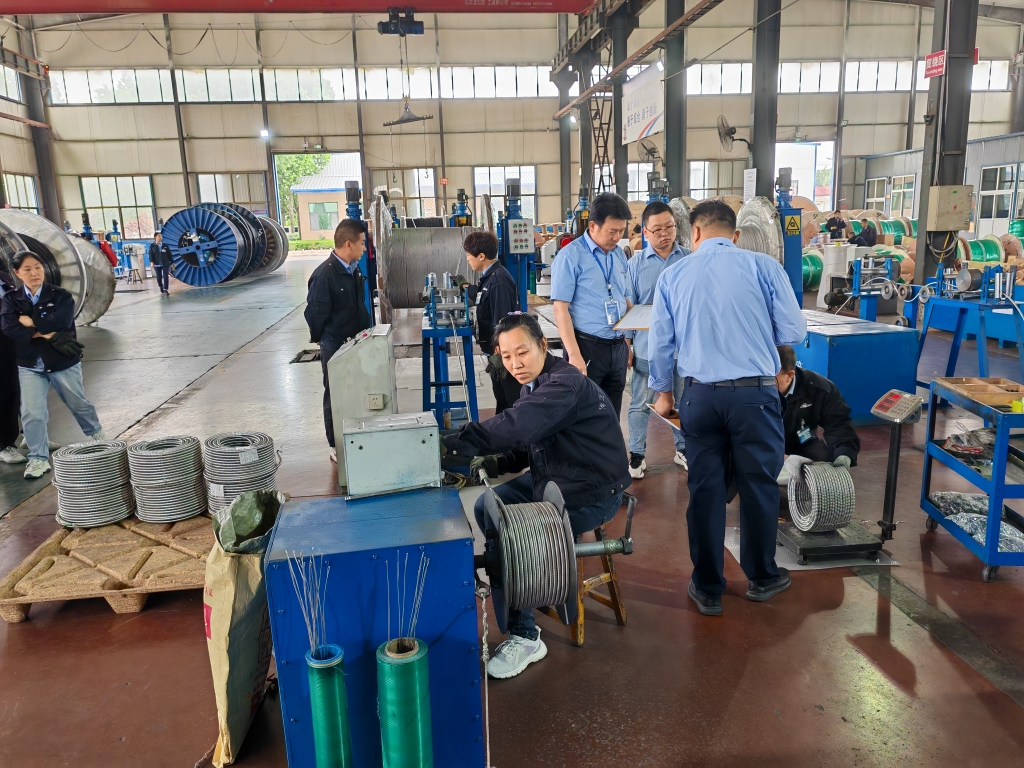 麟达铝合金线材公司举行手艺竞赛