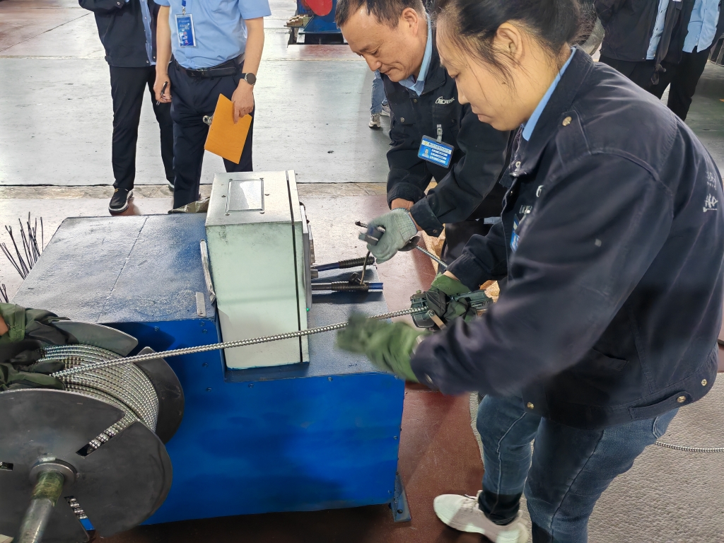 麟达铝合金线材公司举行手艺竞赛_卡卡湾厅动态_卡卡湾厅官网